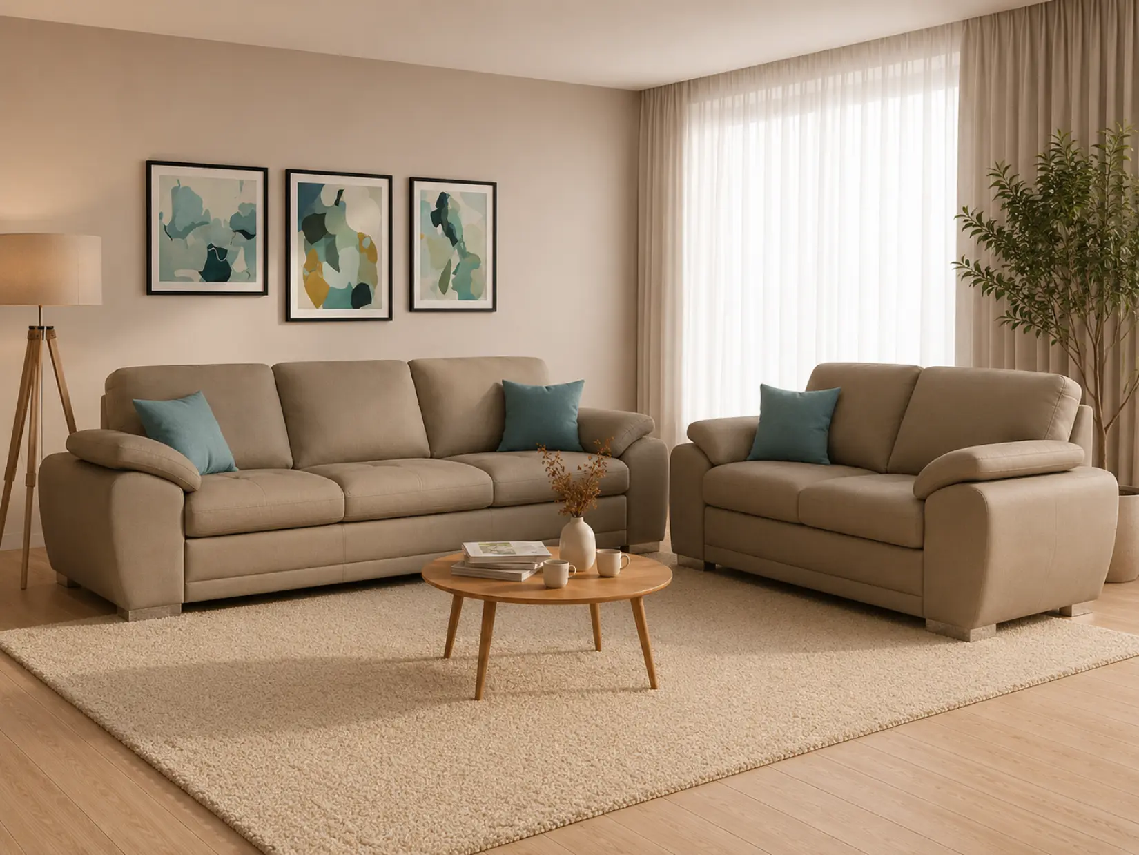 Houston 3 & 2 Seater Sofa