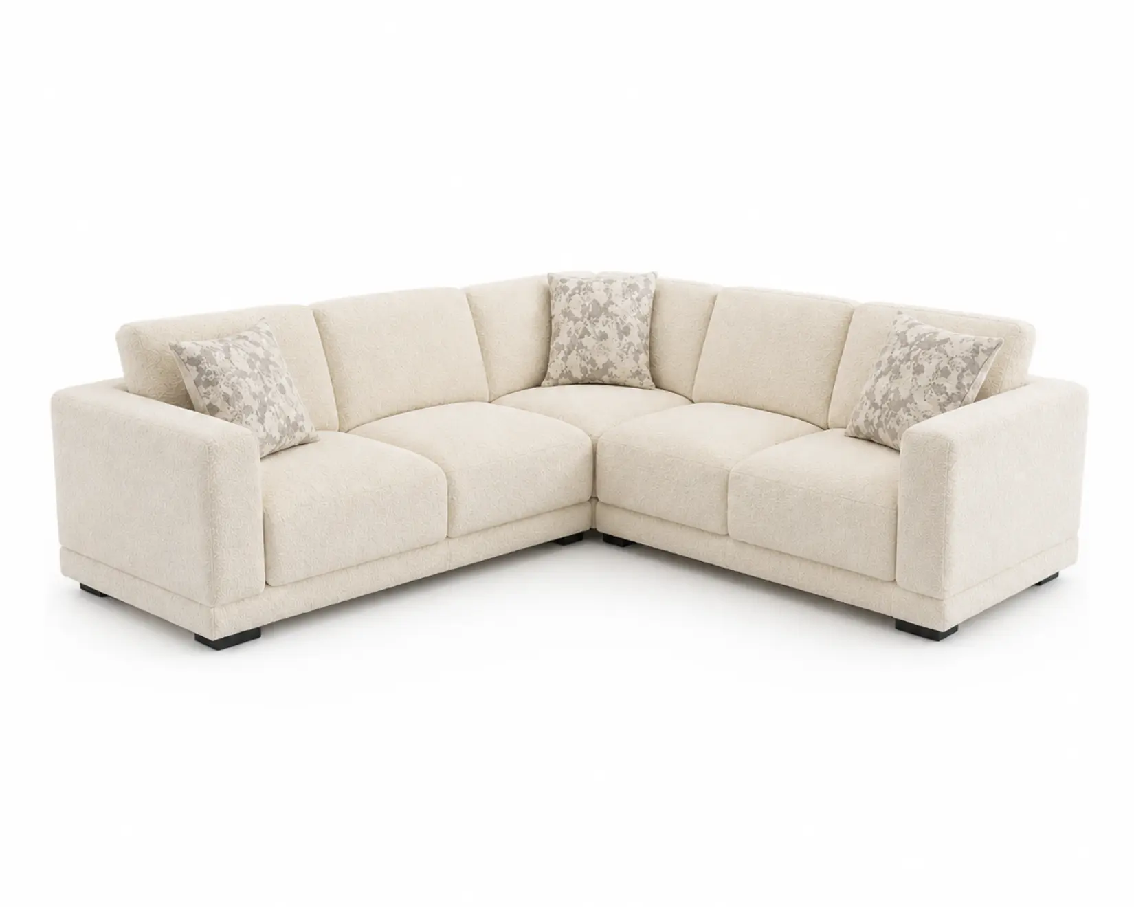 Mello Sectional Sofa with White Background