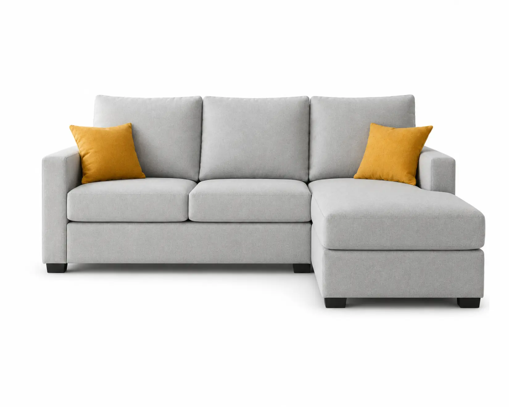 Sereno Sectional Sofa with White background