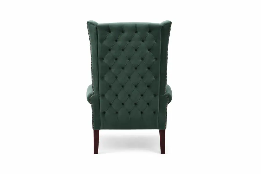 King Accent Chair Back Side View
