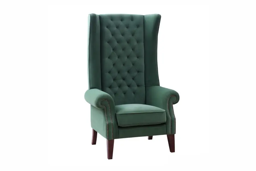 King Accent Chair Left Side View