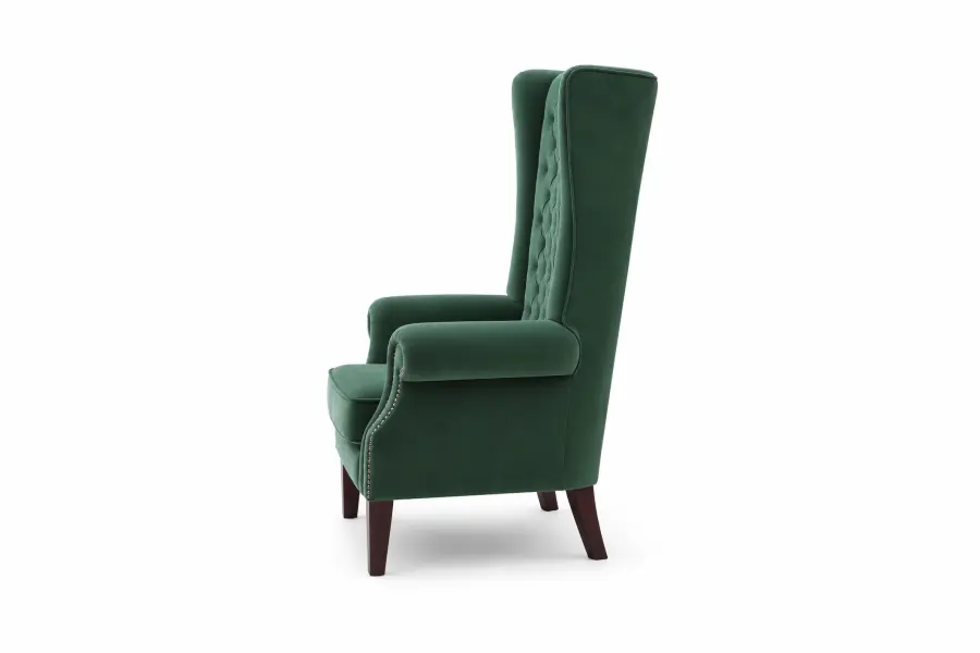 King Accent Chair Right Side View